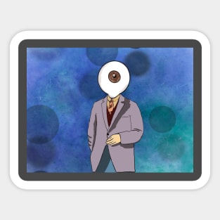 Eye man Sticker